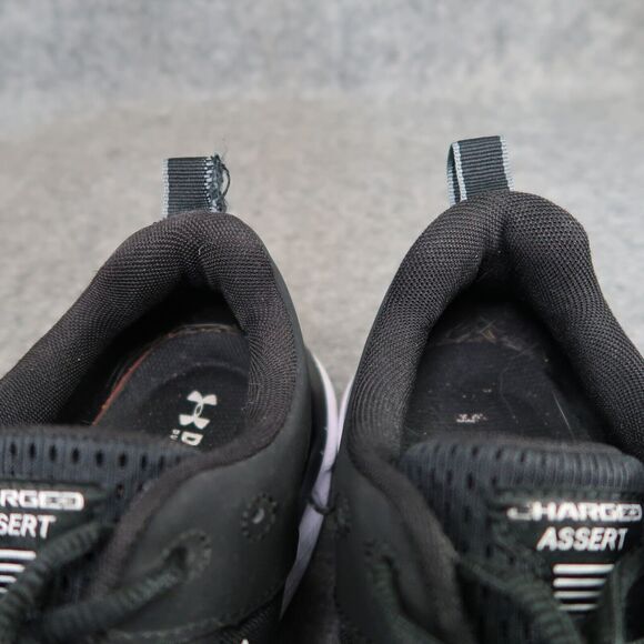 Under Armour Shoes Mens 11.5 Athletic Trainer Charged Assert Running Black White - Picture 15 of 16